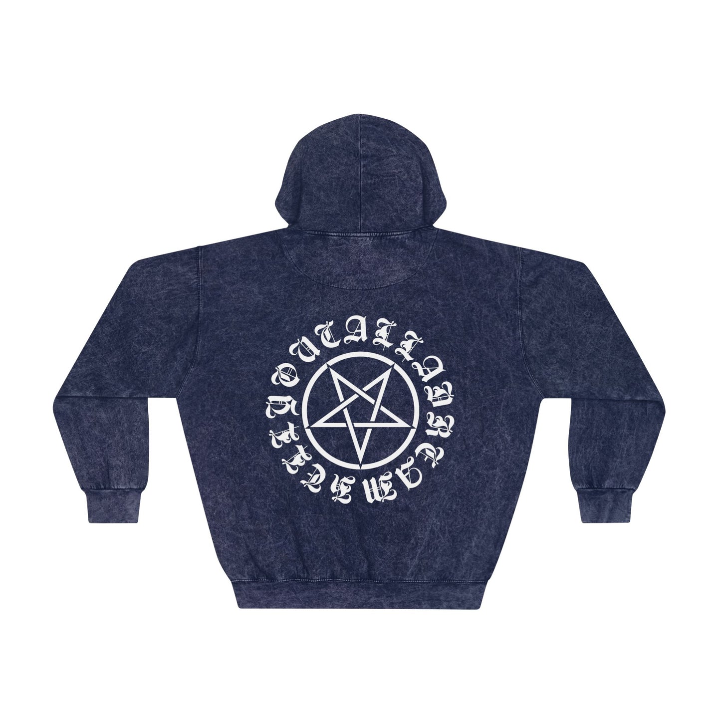 Sudadera Unisex Mineral Wash The Warning Hell You Call A Dream