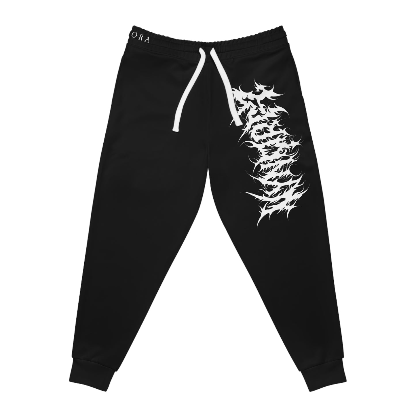 Athletic Joggers (AOP) Black Vynora Metal Logo